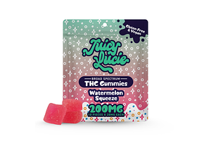 Watermelon Squeeze Gummies | 10x20mg | 200mg by Juicy Lucie