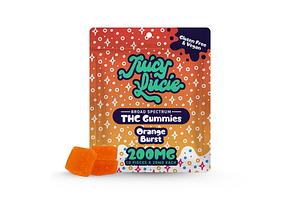 Orange Burst Gummies | 10x20mg | 200mg by Juicy Lucie