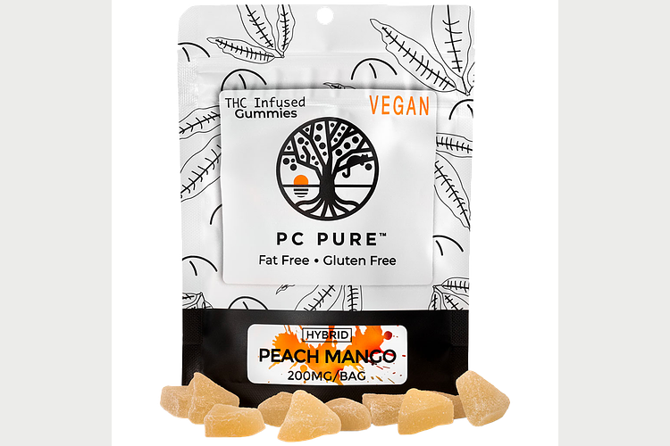 Peach Mango Gummies | 10x20mg | 200mg by PC Pure