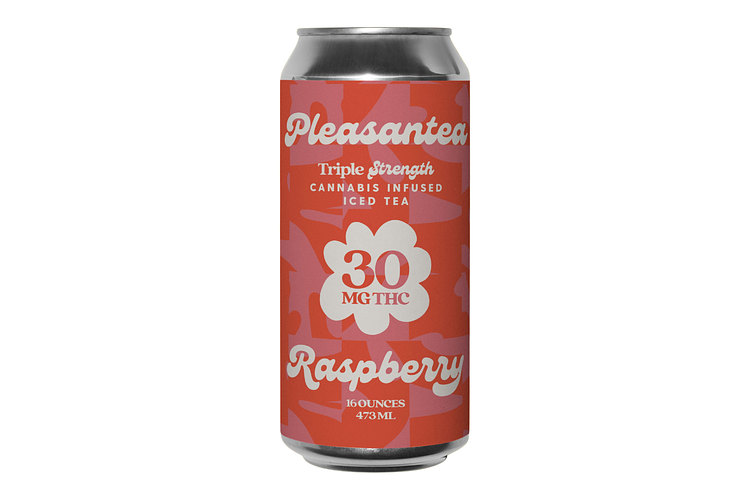 Pleasantea | Raspberry THC Tea | 30mg by Pleasantea
