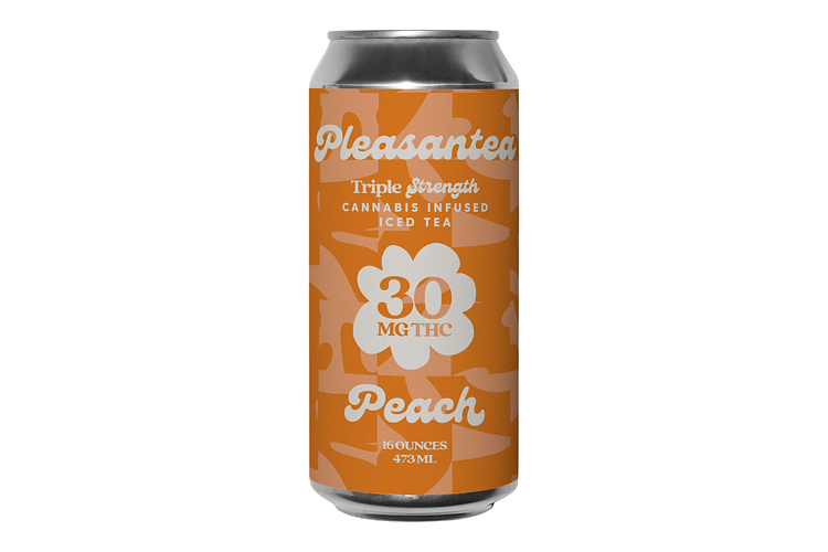 Pleasantea | Peach THC Tea | 30mg by Pleasantea