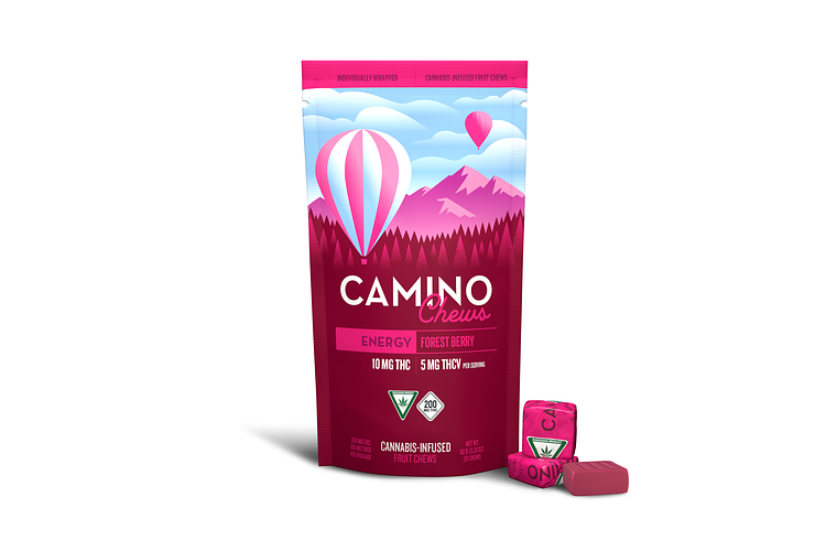 Forest Berry Chews | 10:5 THC:THCV | 200mg by Camino