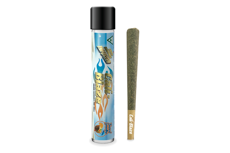 Tropical Smoothie Infused Pre-Roll | 1.2g by Cali-Blaze