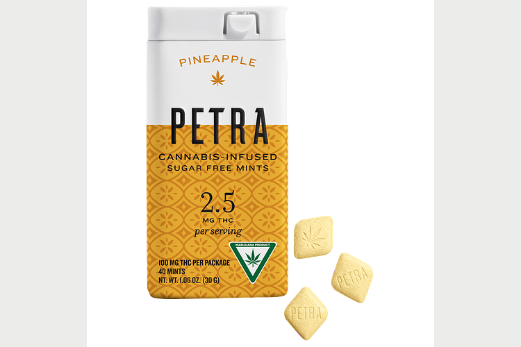 Pineapple Mints | 40x2.5mg | 100mg by Petra