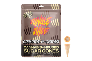 Jungle Juice | Cookies & Cream Sugar Cones | 10x20mg | 200mg by Jungle Juice