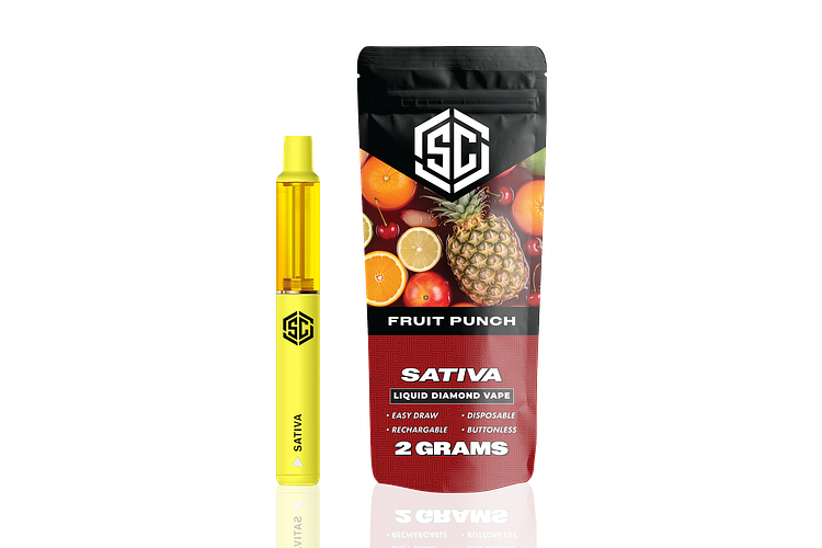 SC | Fruit Punch Liquid Diamond Disposable Vape | 2g by SC