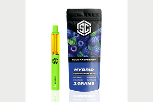 SC | Blue Raspberry Liquid Diamond Disposable Vape | 2g by SC