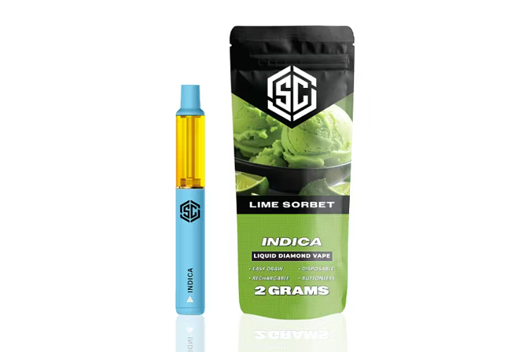 SC | Lime Sorbet Liquid Diamond Disposable Vape | 2g by SC