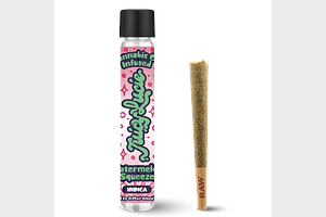 Watermelon Squeeze Infused Pre-Roll | 1.2g by Juicy Lucie