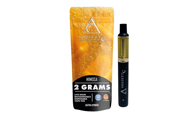 Society C | Mimosa Live Resin Disposable Vape | 2g by Society C
