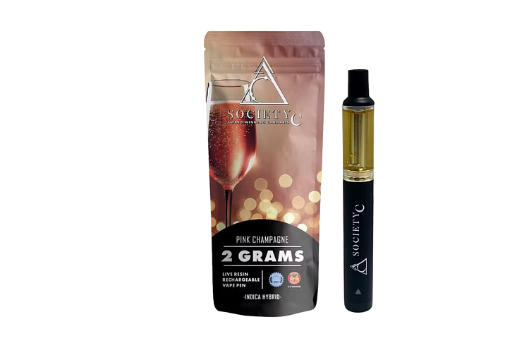 Pink Champagne Live Resin Disposable Vape | 2g by Society C