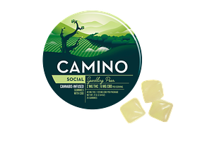 Sparkling Pear Gummies | 2:6 THC:CBD | 40mg by Camino
