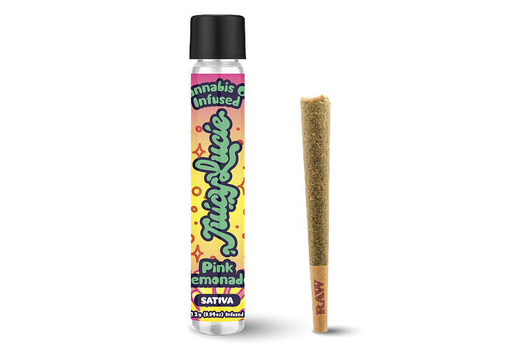 Pink Lemonade Infused Pre-Roll | 1.2g by Juicy Lucie
