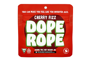 Dope Rope | Cherry Fizz Single Rope Gummy | 200mg by Dope Rope