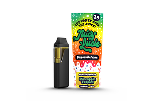Juicy Lucie | Pineapple Tropics Disposable Vape | 2g by Juicy Lucie