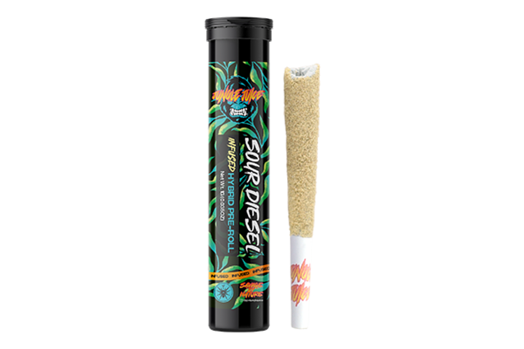 Jungle Juice | Sour Diesel Tarantula Infused Pre-Roll | 1g by Jungle Juice