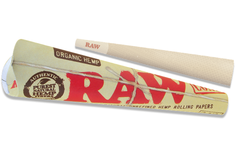 Raw | Cones Organic Hemp 6Ct 1 1/4 by Raw