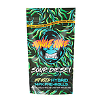 Jungle Juice | Sour Diesel Infused Pre-Roll Pack | 14x1g | 14g by Jungle Juice