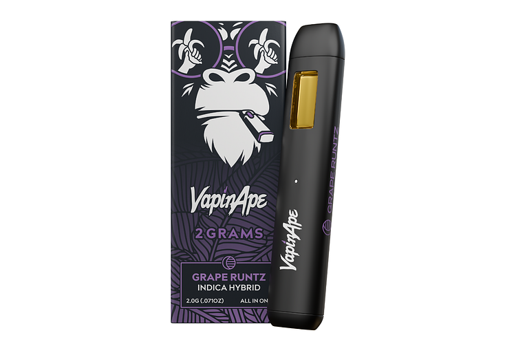 Vapin Ape | Grape Runtz Full Spectrum Disposable Vape | 2g by Vapin Ape