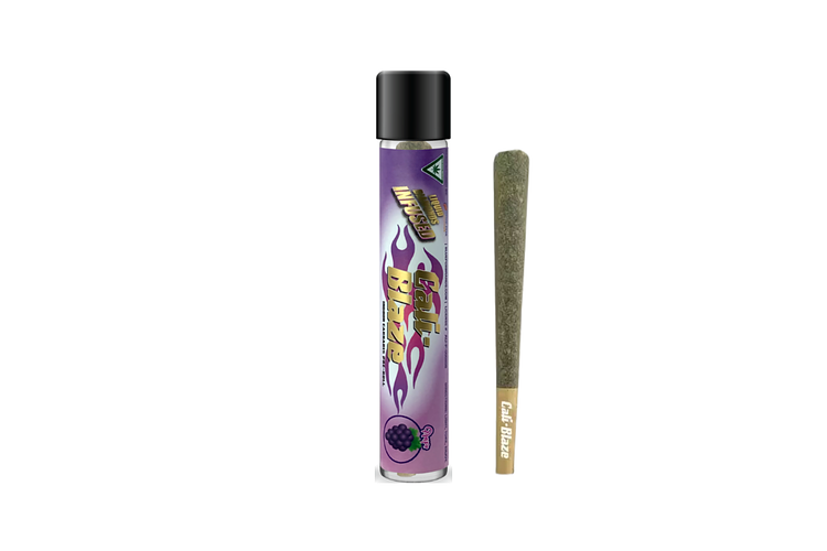 Cali-Blaze | Grape Infused Pre-Roll | 1.2g by Cali-Blaze