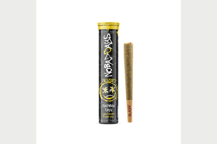 No Bad Days | Rainbow Cake Infused Pre-Roll | 1.2g by No Bad Days