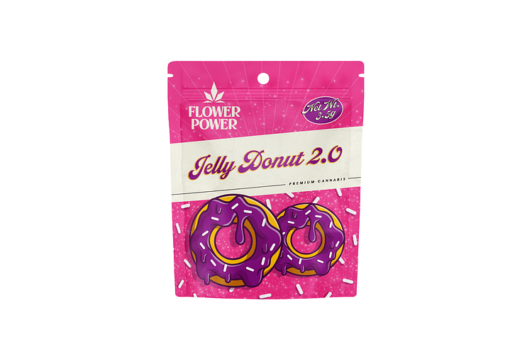 Flower Power | Jelly Donut 2.0 Prepackaged Flower | 3.5g by Flower Power
