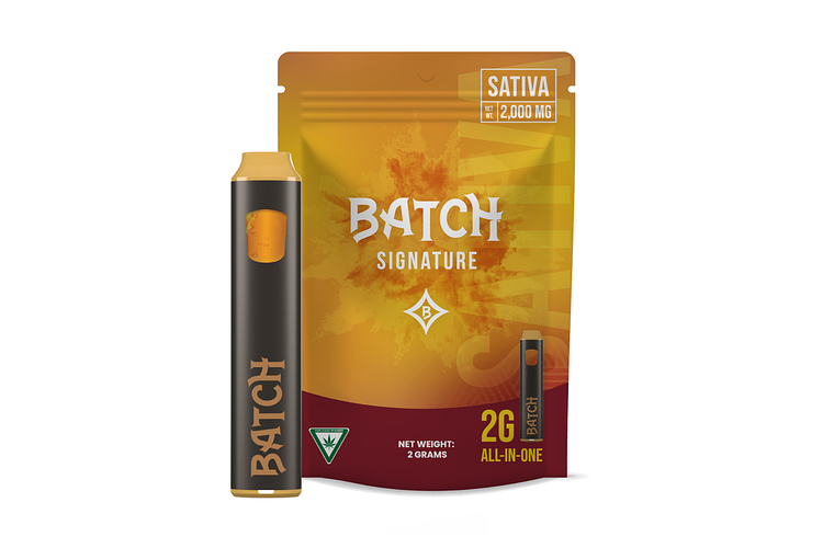 BATCH | Jack Herer All-In-One Vape | 2g by BATCH