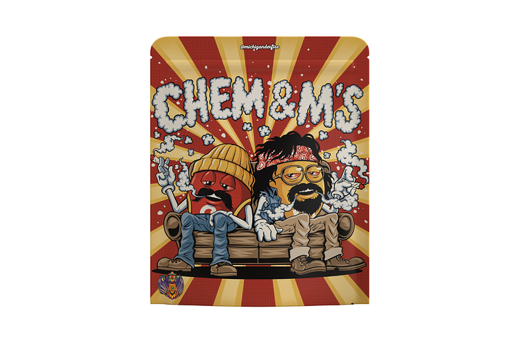 Michigander Fire | Chem & M's Prepackaged Flower | 3.5g by Michigander Fire