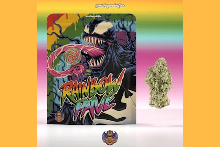 Michigander Fire | Rainbow Pave Pre-Roll | 1g by Michigander Fire