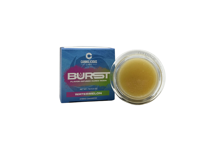 Cannalicious Labs | Watermelon Infused Cured Resin Baller Jar | 7g by Cannalicious Labs