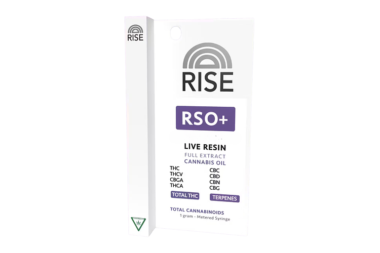 Rise | RSO + Caribbean Breeze Live Resin Syringe | 1g by Rise