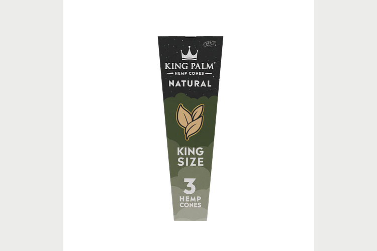 King Palm | Natural Hemp Cones King Size | 3pk by King Palm