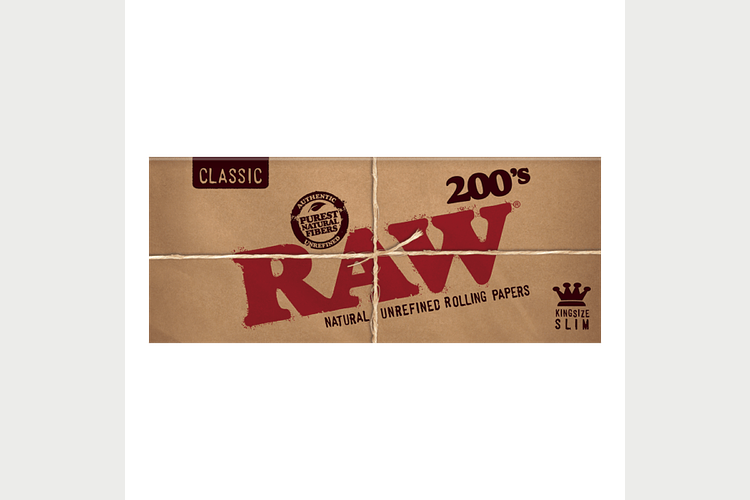 RAW | Classic 200's King Size Slim Rolling Papers by Raw