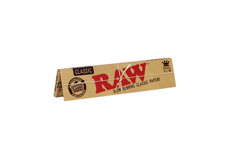 RAW | Classic King Size Slim Rolling Papers by Raw