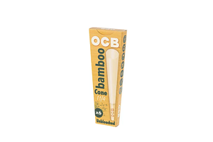 OCB | Unbleached Bamboo Cones | 6pk | 1.25" by Ocb