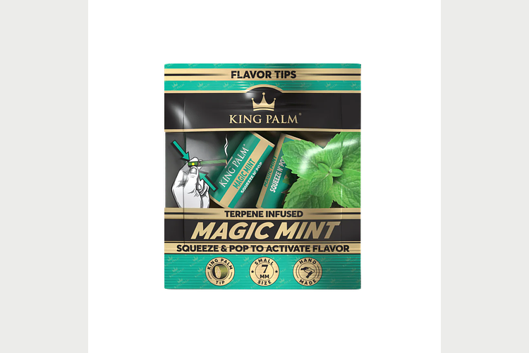 King Palm | Magic Mint Terpene Infused Tips | 2pk by King Palm