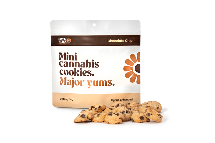 Hippie Bliss | Chocolate Chip Cookies | 20x10mg | 200mg by Hippie Bliss