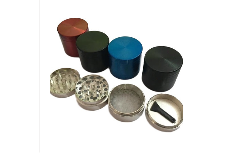 Zinc 4pc Grinder | 40mm | Assorted Colors by Grinder