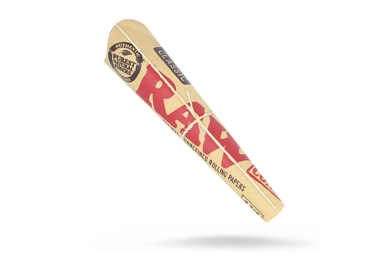 RAW CLASSIC 1 1/4 CONES UNBLEACHED 6 PK by Non-THC