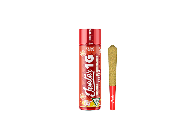 Jeeter | Fire OG Infused Pre-Roll | 1g by Jeeter