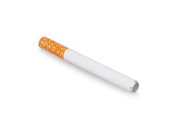 Cigarette Style Metal One Hitter | 2 1/4" by High Mountain Imports
