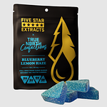 Five Star Extracts | Blueberry Lemon Haze Full Spectrum Gummies | 4x50mg | 200mg by Five Star Extracts