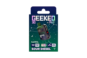 Geeked | Sour Diesel Disposable Vape | 3g by MKX