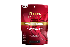 Mitten Extracts | Wild Cherry Gummies | 10x20mg | 200mg by Mitten Extracts