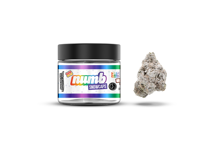 Numb | Rainbow Tartz Prepackaged Snow Caps | 3.5g by Numb