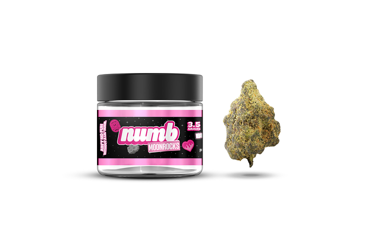 Numb | Bubblegum Gelato Prepackaged Moon Rocks | 3.5g by Numb