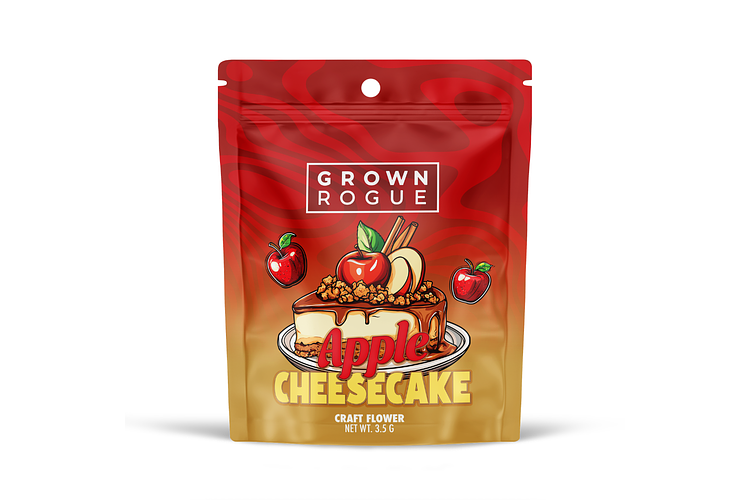 Grown Rogue | Apple Cheesecake Prepackaged Flower | 3.5g by Grown Rogue