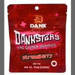 Danksters Strawberry Crunch Gummies | 4x50mg | 200mg by Dank Extracts