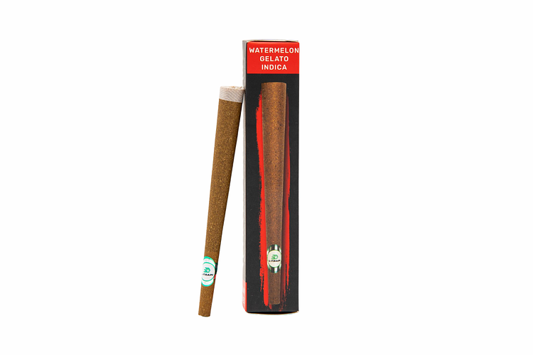 Watermelon Gelato Triple Infused Blunt | 2g by L-Train