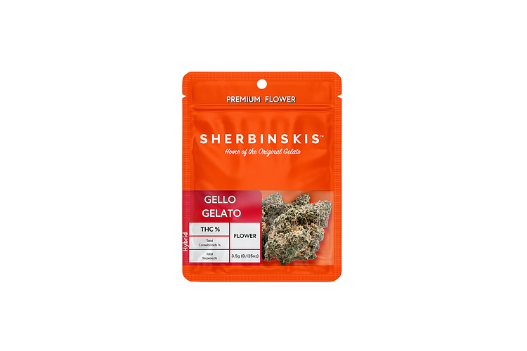 Gello Gelato Prepackaged Flower | 3.5g by Sherbinskis